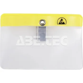 ESD ESD visačka na jmenovku, s klipem, 108x75mm, horizontální, 35012 - 101002385