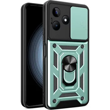 Pouzdro na mobilní telefon Slide odolný kryt na Realme C51/C53 - zelený