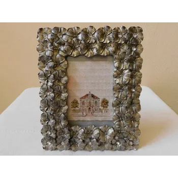 Rám na obraz RÁMEČEK NA FOTO I OBRÁZKY STŘÍBRNÝ ODSTÍN 1