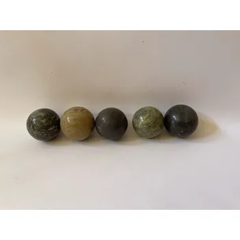 MRAMOROVÉ KOULE 5 ks PRŮMĚR 8 cm