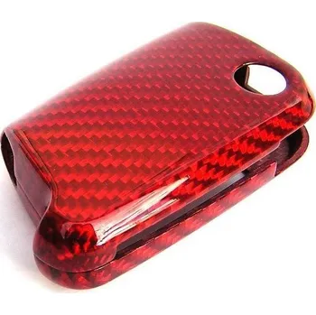 T-carbon Obal na klíč z pravého karbonu Volkswagen Touran II (od roku 2015>) | , červený
