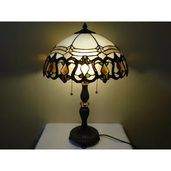 Stojací lampa LUXUSNÍ VELKÁ STOLNÍ LAMPA TIFFANY SECESNÍ STYL