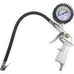 Pistole foukací, pneuhustič s hadicí a manometrem 0-16 bar - QUATROS QS90189