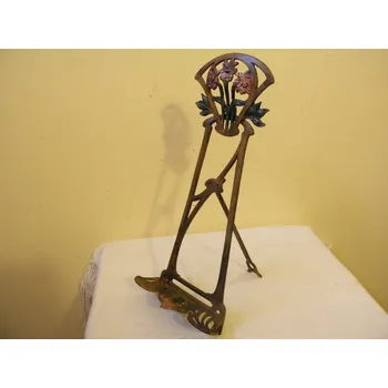 Zahradní dekorace LITINOVÝ STOJAN VE STYLU SECESE 43 CM -