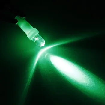 Autožárovka LED autožárovka zelená - osvětlení přístrojové desky, T5/12V/1,2W, sada 2ks (Osvětlení přístrojové desky LED, T5/12V/1,2W, sada 2ks)