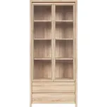 LOBATES vitrína 2W2S, dub sonoma, 5 let záruka + vyzvednutí ZDARMA