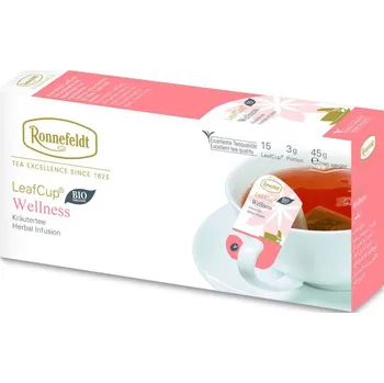 Nápoj Ronnefeldt LeafCup Wellness čaj sáčky 15 x 3 g