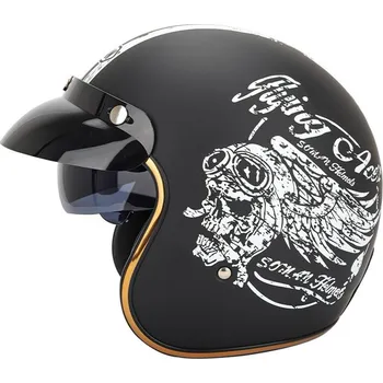 Elektrokolo Retro přilba Barva: Flying Aces, Velikost: XXL (63-64cm).