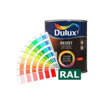 barva na zeď Dulux Resist Gloss 0,7l - míchaný