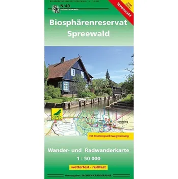 Biosphärenreservat Spreewald 1 : 50 000
