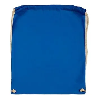 Městský batoh Batoh bavlněný, 140 g/m², 37 x 48cm, tm. modrý (Royal)