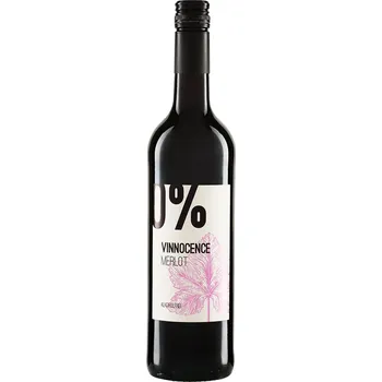 Víno Víno Merlot červené nealkoholické 0,75 l VINNOCENCE