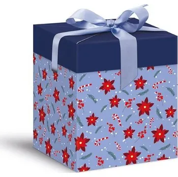 Dárková krabička krabička dárková vánoční 12x12x15cm 5370611 - MFP Paper s.r.o.