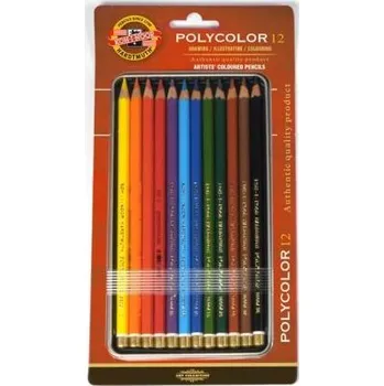Kresba Koh-i-noor Pastelky 3822/12 sada Polycolor