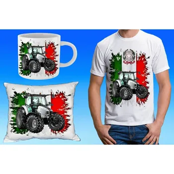 Pánské tričko Lamborghini dárkový set s traktorem 116 (dárkový set s traktorem )