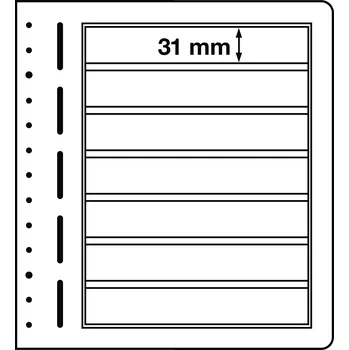 Obal pro sběratelský předmět Leuchtturm LB 7 - 7 kapes