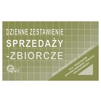 Set školních potřeb Dzienne zestawienie sprzedaży R04-H