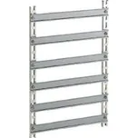 NSYMD128 DIN rám symetrický (7 lišty) pro skříň 1200x800mm, Schneider Electric