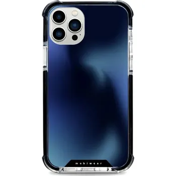 Pouzdro na mobilní telefon Odolný obal Mobiwear MagSafe Elite Bumper - Apple iPhone 12 Pro - D037D Modrý odstín (Odolný kryt, pouzdro, obal Mobiwear Elite Bumper na mobil Apple iPhone 12 Pro - D037D Modrý odstín, materiál Plast + TPU silikon + kov - zesílená ochrana telefonu, podpo