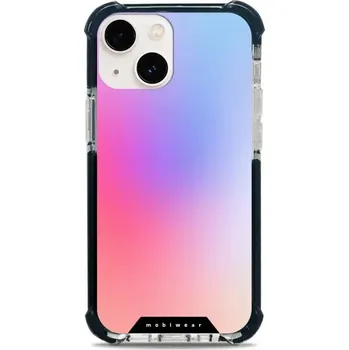 Pouzdro na mobilní telefon Odolný obal Mobiwear MagSafe Elite Bumper - Apple iPhone 13 Mini - D032D Nachový odstín (Odolný kryt, pouzdro, obal Mobiwear Elite Bumper na mobil Apple iPhone 13 Mini - D032D Nachový odstín, materiál Plast + TPU silikon + kov - zesílená ochrana telefonu,