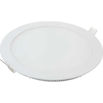 Vestavěný LED panel s napájením, 12W, 1160lm, kulatý Neutrální bílá