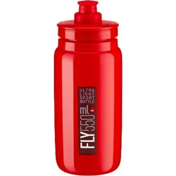 Láhev Láhev ELITE Fly 0,55l červená, bordeaux logo