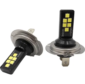 Autožárovka LED autožárovka H7 12V, 12 SMD LED, 1ks (LED žárovka 12V, patice H7, 12 SMD)