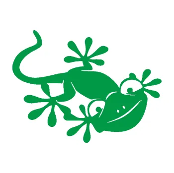 Samolepící dekorace Ještěrka 018 pravá kouká (12 - zelená) SAMOLEPKA NA AUTO, NÁLEPKA, FÓLIE, POLEP, TUNING, VLASTNÍ TEXT, TISK, AUTOSAMOLEPKY.cz, POLEPY, OBRÁZEK, LOGO, 3D STICKERS