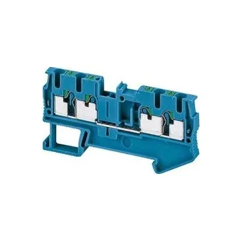 NSYTRP24BL Linergy vtlačovací svorka, 4 body, 2,5mm2, modrá, Schneider Electric