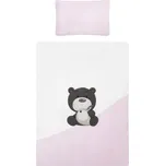 3-dílné ložní povlečení Belisima LILO & LU 100/135 růžová