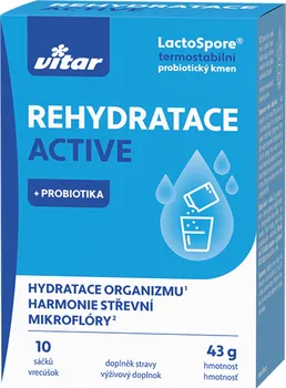 Vitar Rehydratace Active + probiotika 10x 4,3 g