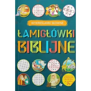 Hlavolam Łamigłówki Biblijne - Wykreślanki słowne - praca zbiorowa