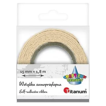 Set školních potřeb Wstążka bawełniana koronka 15mmx1.8m kremowa