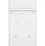 Věšákový panel GLOMERATA, bílá + vyzvednutí ZDARMA