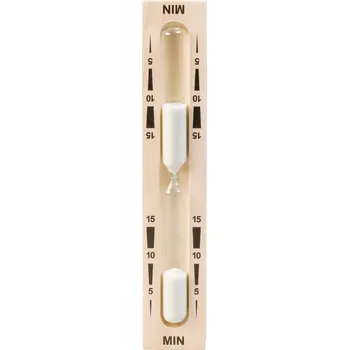 ELIGA saunové pískové přesýpací hodiny s bílým pískem - ELI-PRESHOD-DRE-833040