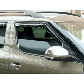 Plexi ofuk oken Větrné clony (ofuky), přední - Škoda Yeti (Deflektory - přední pro Škoda Yeti 2009-2013 / Yeti Facelift od.r.v. 2013)