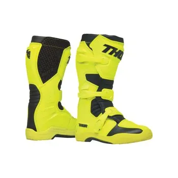 Moto obuv Mx Boty Thor Blitz XR Mx Boot Acid / Black, Velikost US 8 / EU 42