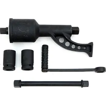 Gola hlavice GMP Násobič momentu 1:68, 6800Nm + 2 nástrčné hlavice 32mm a 33mm