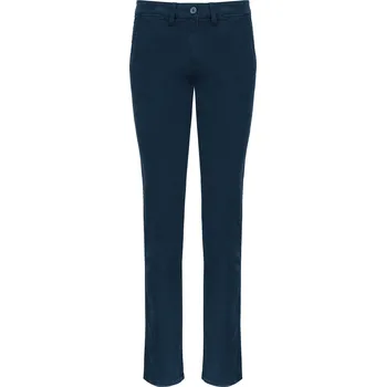 KARIBAN Dámské kalhoty CHINO K741 Velikost: 46, Barva: dark navy