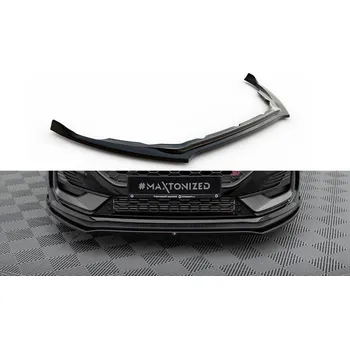 Karosérie Spojler pod nárazník lipa V.1 Ford Fiesta ST Mk8 Facelift černý leský plast