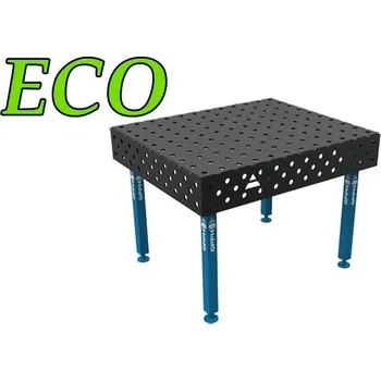 Dílenský stůl GPPH Svařovací stůl ECO (8mm) - 1200x1000mm - díry o průměru 16mm, mřížka 100x100mm, nohy