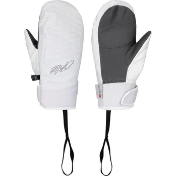 Rukavice Dámské lyžařské rukavice KILPI DEVINE-W Bílá - M