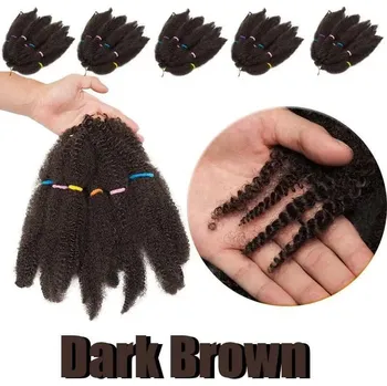 Stylingový přípravek Marley Braid 3ks příčesků do vlasů tmavě hnědé Bob Marley Nové zboží