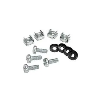 Šroub NSYGFR95M63 Sada 30 šroubů M6 s podložkami a klecovžmi maticemi pro čtverc. otvory 9,5mm, Schneider Electric