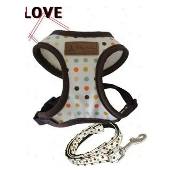 Postroj pro psa Dog Pose Bling Bling Harness kšíry bílá varianta M