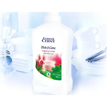 Mycí prostředek Eurona Prostředek na ruční mytí nádobí s aloe vera- Malina a máta 1000ml