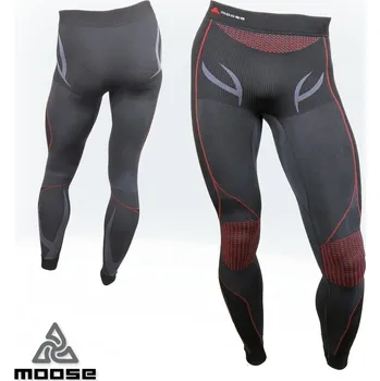 Pánské termo spodky EXPEDITION PANTS MEN zimní funkční prádlo Moose šedá XL / XXL