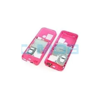 Náhradní kryt pro mobilní telefon Střední kryt Nokia 3500 Classic růžový (Pink), originální - 0250538