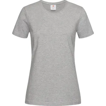 Dámské tričko Stedman Dámské tričko Comfort 185 Barva: Šedý melír, Velikost: M