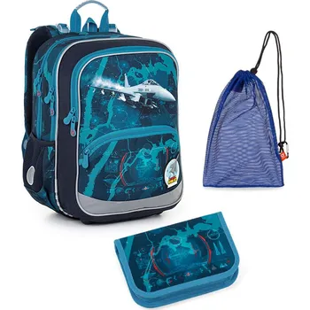 Batoh pro malé piloty Topgal BAZI 22014 B SET MEDIUM